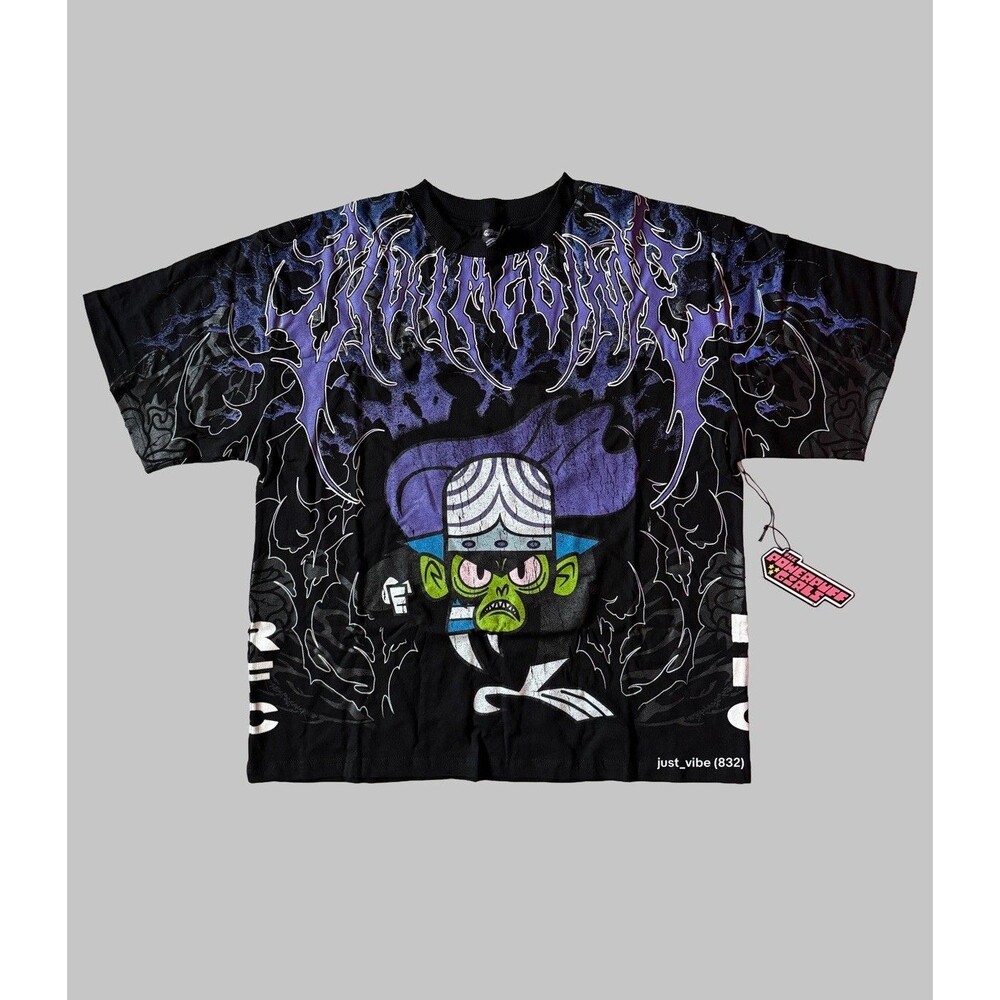 Civil Regime x The Powerpuff Girls Mojo Jojo Thorn Rush 199X Tee Men’s Large NWT